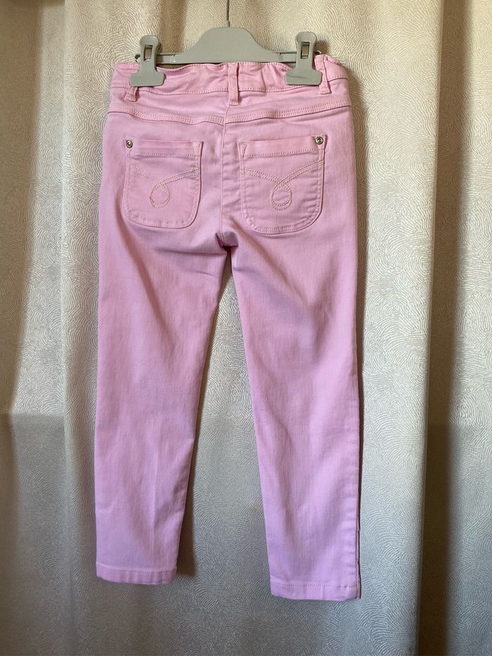Jeans rose court 7/8 de longueur 8 ans Vertbaudet - photo numéro 2