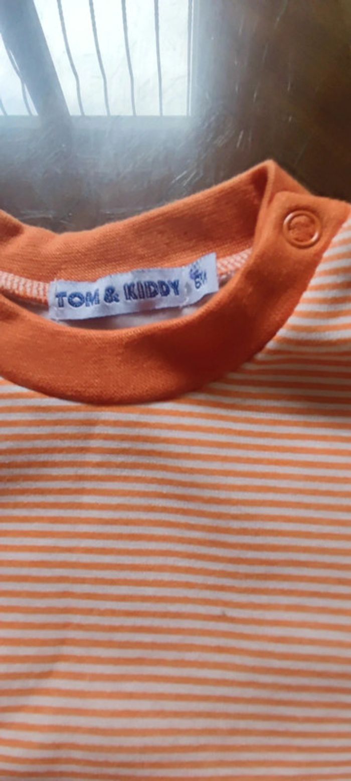 Ensemble salopette + t-shirt chauds 6 mois - photo numéro 6