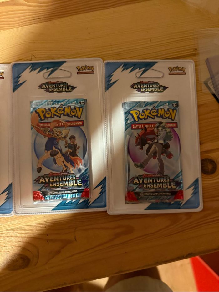 Artset booster plastique pokémon aventure ensemble ev9 - photo numéro 3