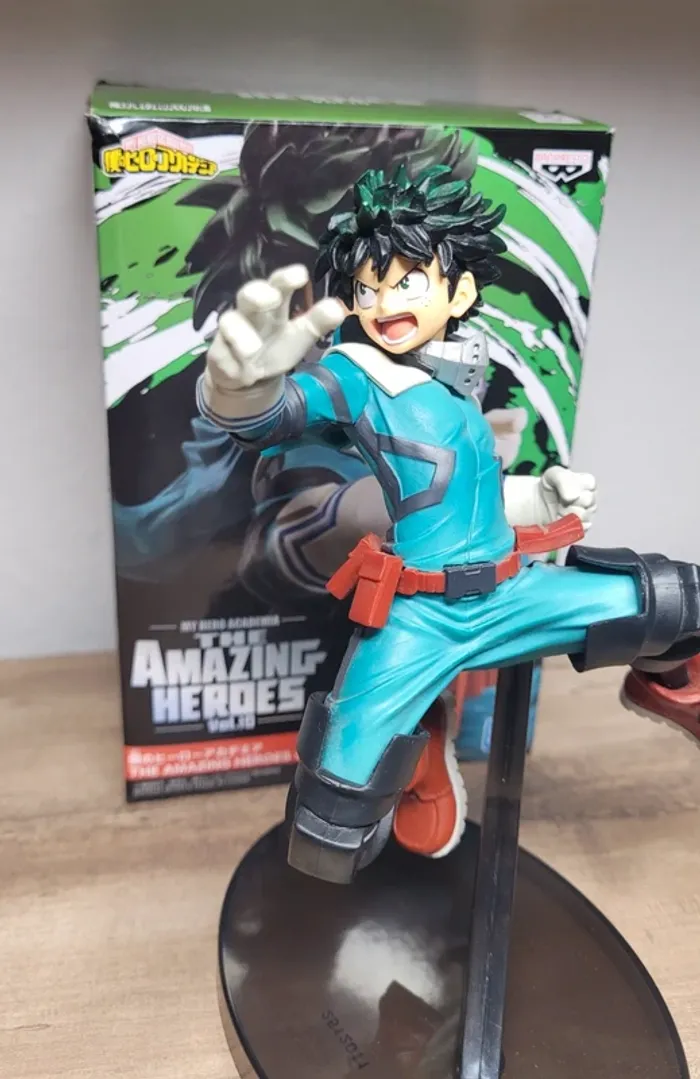 Figurine Deku Izuku Midoriya The Amazing Heroes Vol.10 Banpresto - photo numéro 3