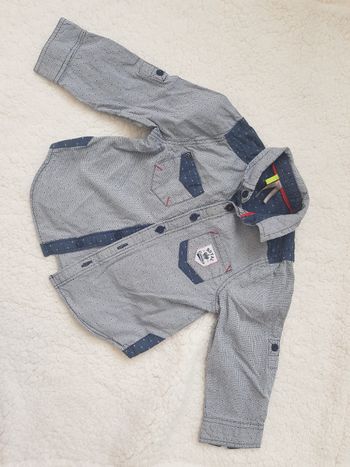 Chemise manches longues. 2 ans