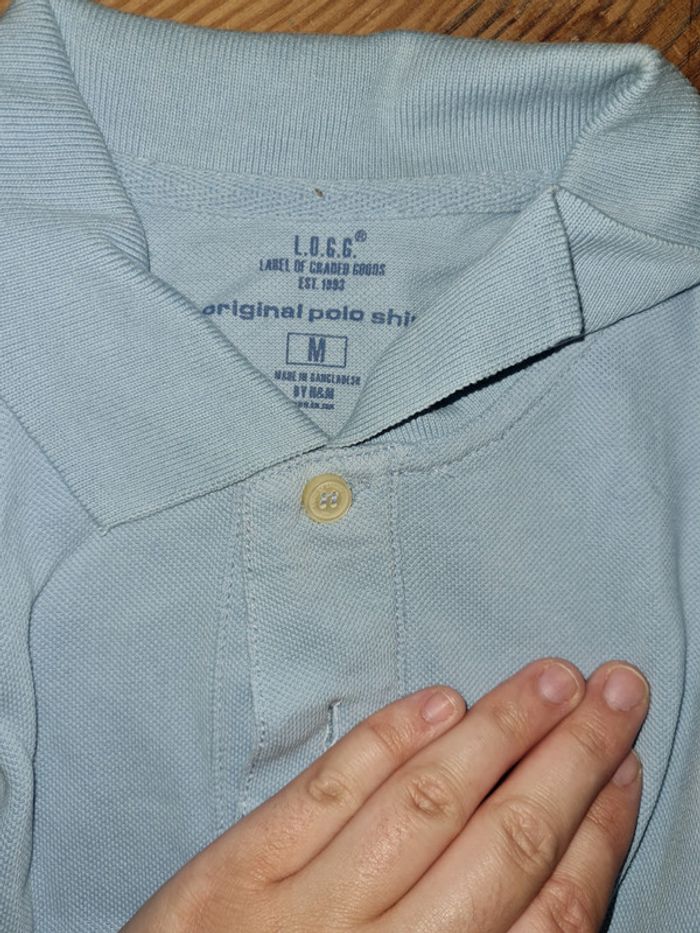 Polo bleu - photo numéro 2