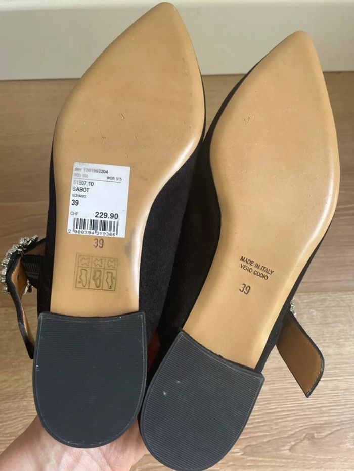 Chaussures Moda di Fausto noires – T.39 - photo numéro 4
