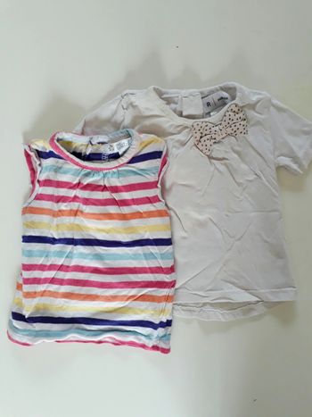 Lot de deux tops 3 mois
