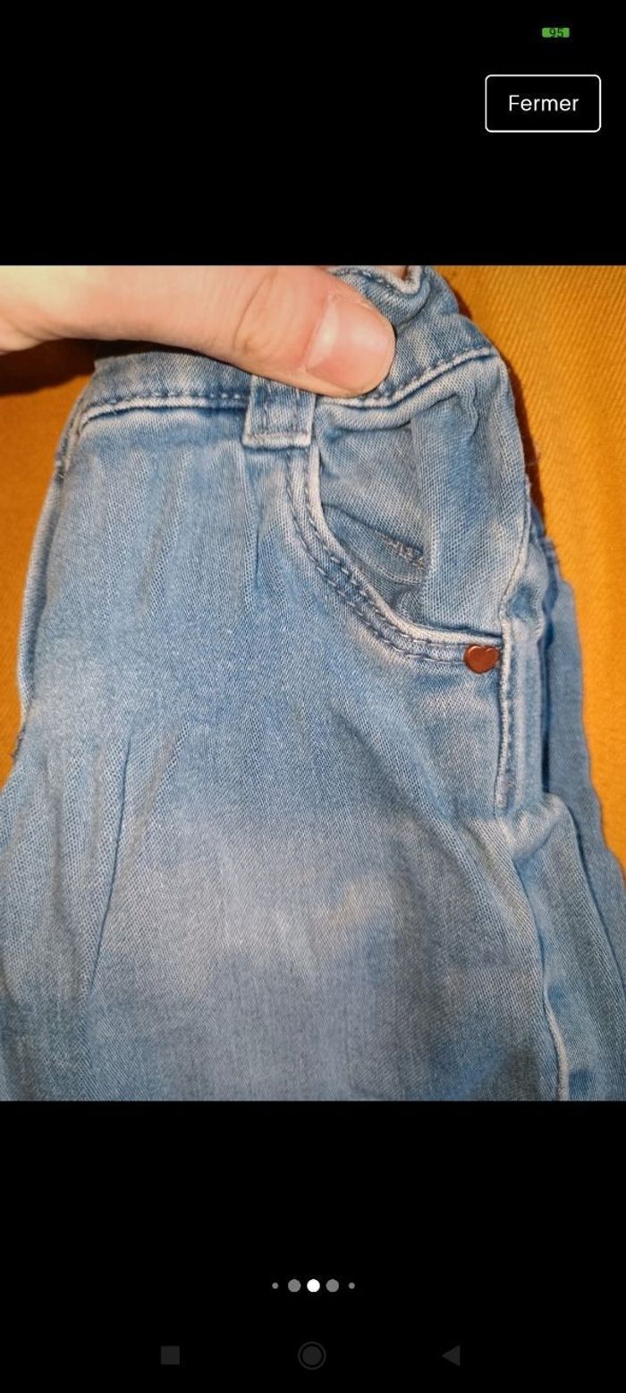 Lot pantalons fille 12 mois - photo numéro 5