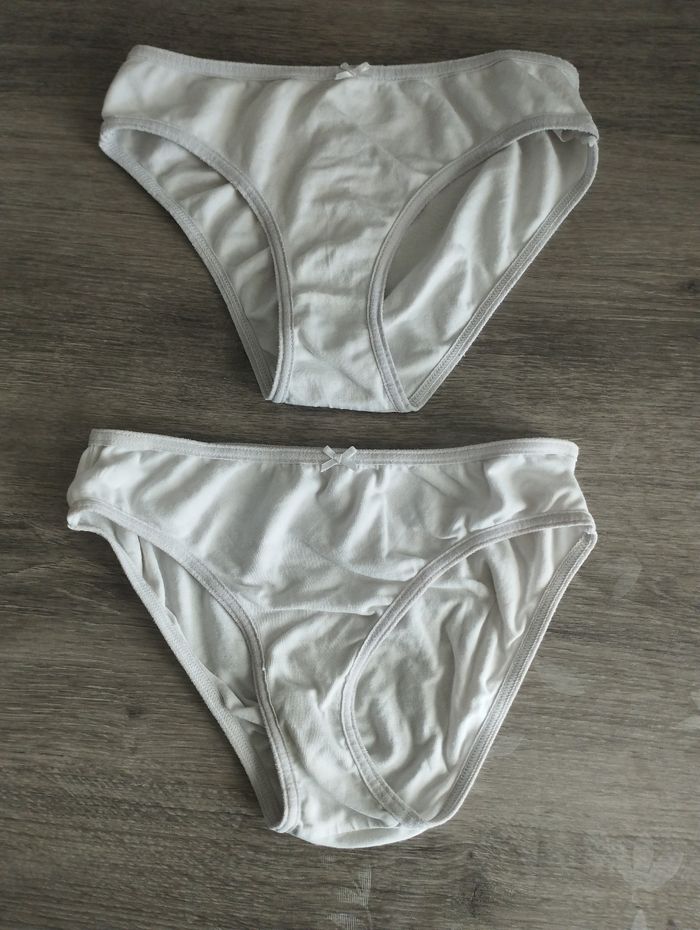 Lot de 2 culottes 12-14 ans fille