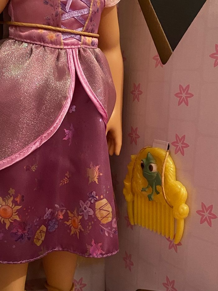 Poupée Raiponce Disney Once Upon a Story, Raiponce, 40,5 cm, neuve - photo numéro 5