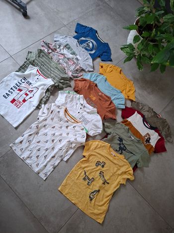lot tee shirts garçon 8 ans