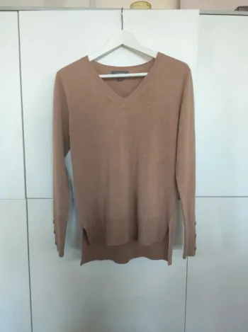 Primark pull fin col V XS