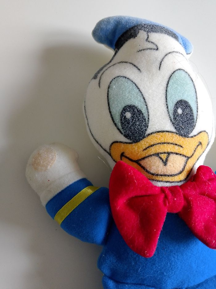 Peluche donald Disney vintage 30 cm - photo numéro 4