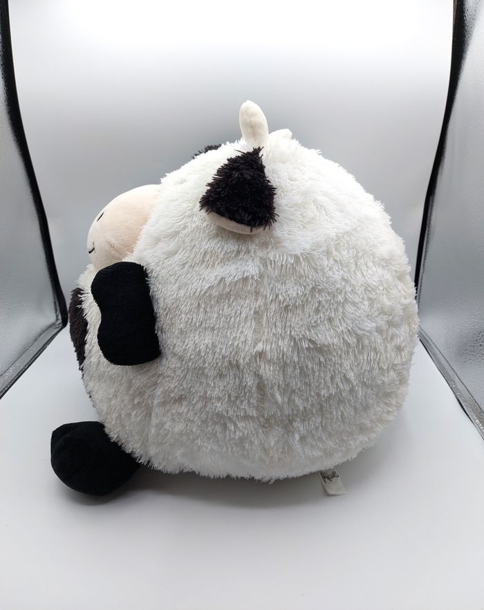 Grosse peluche boule vache CASINO hauteur 31 cm doudou - photo numéro 3