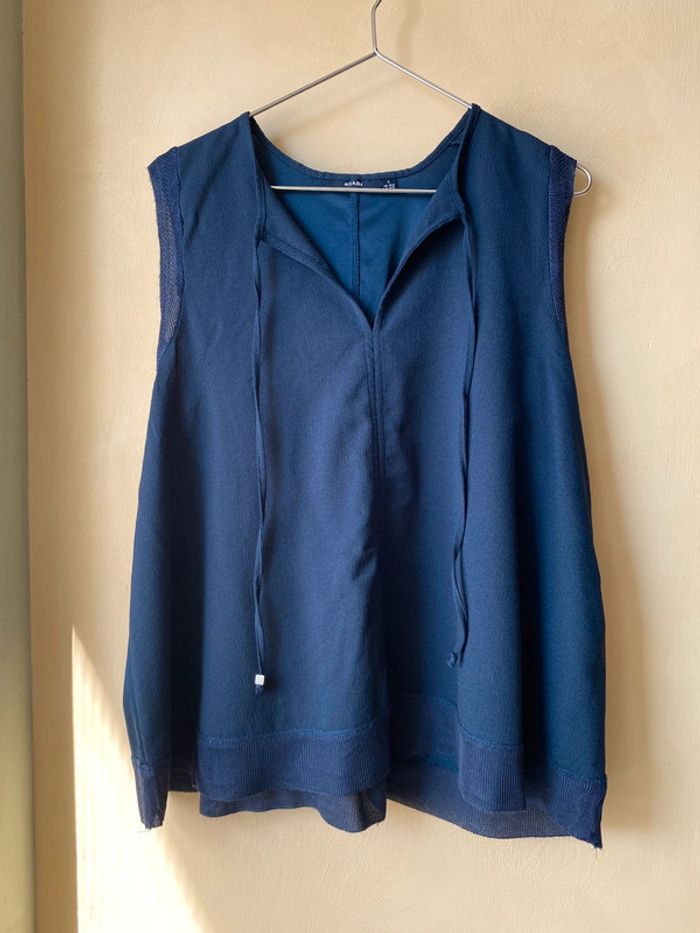 Blouse marine Kiabi L - photo numéro 2