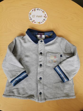 Chemise chaude bébé garçon 12mois sergent major TBE