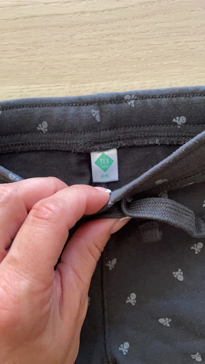 Pantalon de Jogging gris tex 6 mois - photo numéro 2