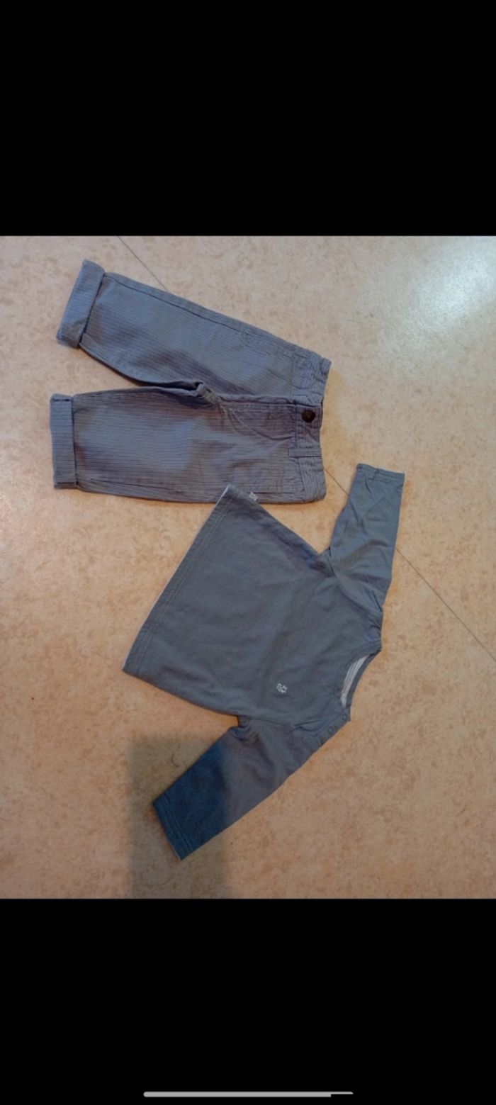 Ensemble garçon taille 6 mois