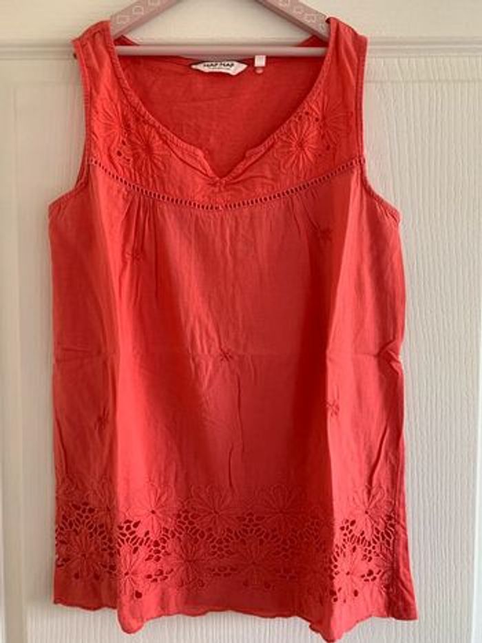 Débardeur bi matière Naf Naf en S