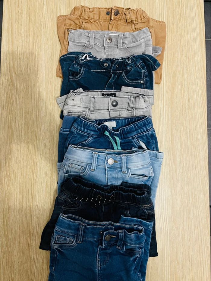 Lot de 8 pantalons