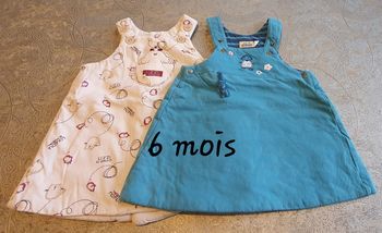 2 robes 6 mois Sergent major