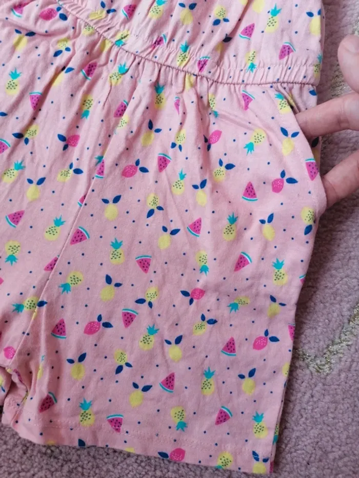 Combishort été bretelle fantaisie - photo numéro 4