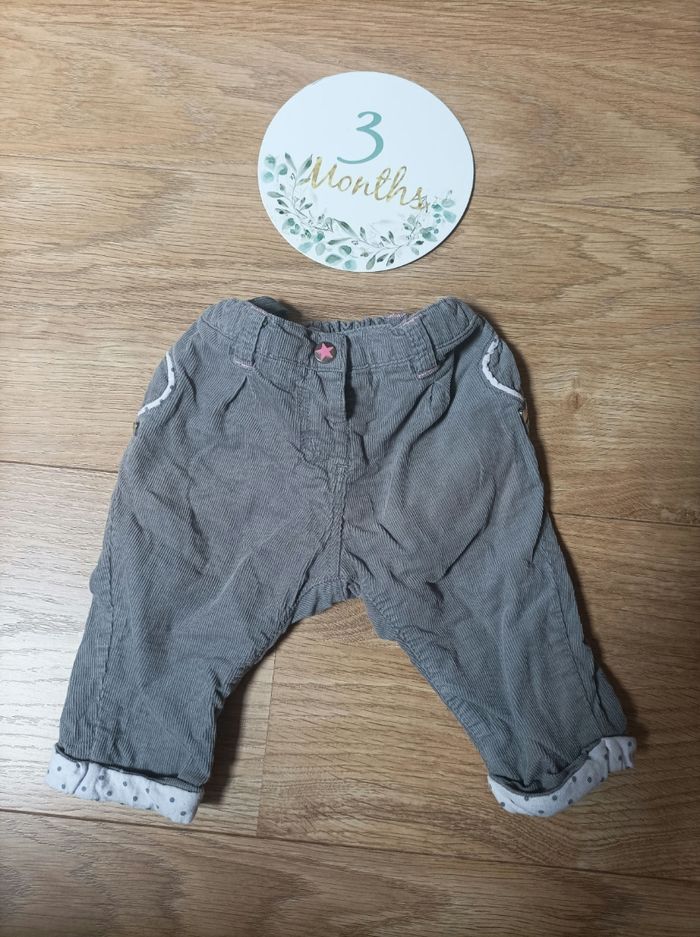 Pantalon fille 3 mois Gémo