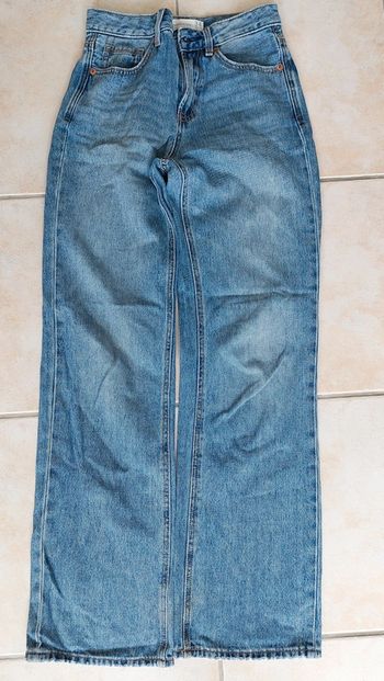 Jean large bleu femme/fille  Stradivaruis Taille 34