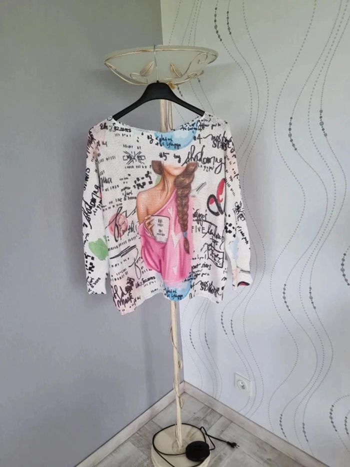 Pull Taille unique (du 34 au 48)