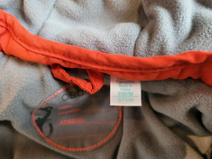 Manteau d'hiver Obaïbi 6mois - photo numéro 9