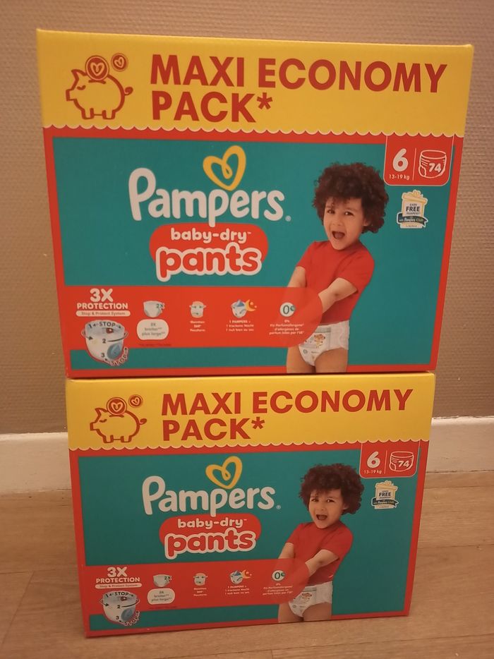 Pampers baby dry Pants taille 6 (148 couches)