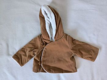 Veste bébé hiver 1 mois