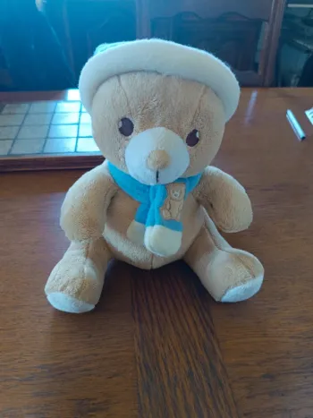 Ourson peluche Gingo Biloba 24 cm