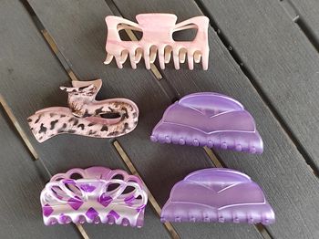Lot de 5 pinces cheveux