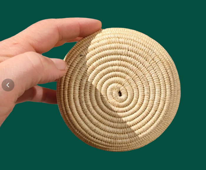 🌟 sublime petite boîte tressée main (panier) polyvalente déco boîte à bijoux , elle est superbe ! - photo numéro 5