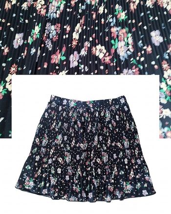 10 ans jupe plissée