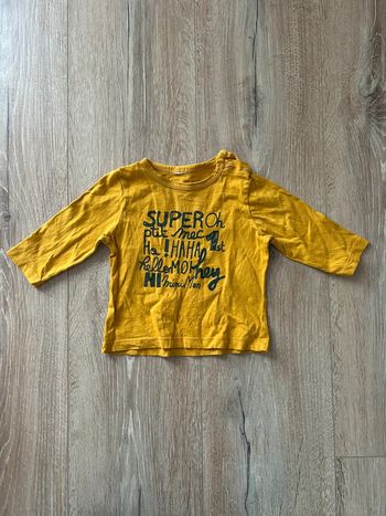 T-shirt manches longues 6 mois