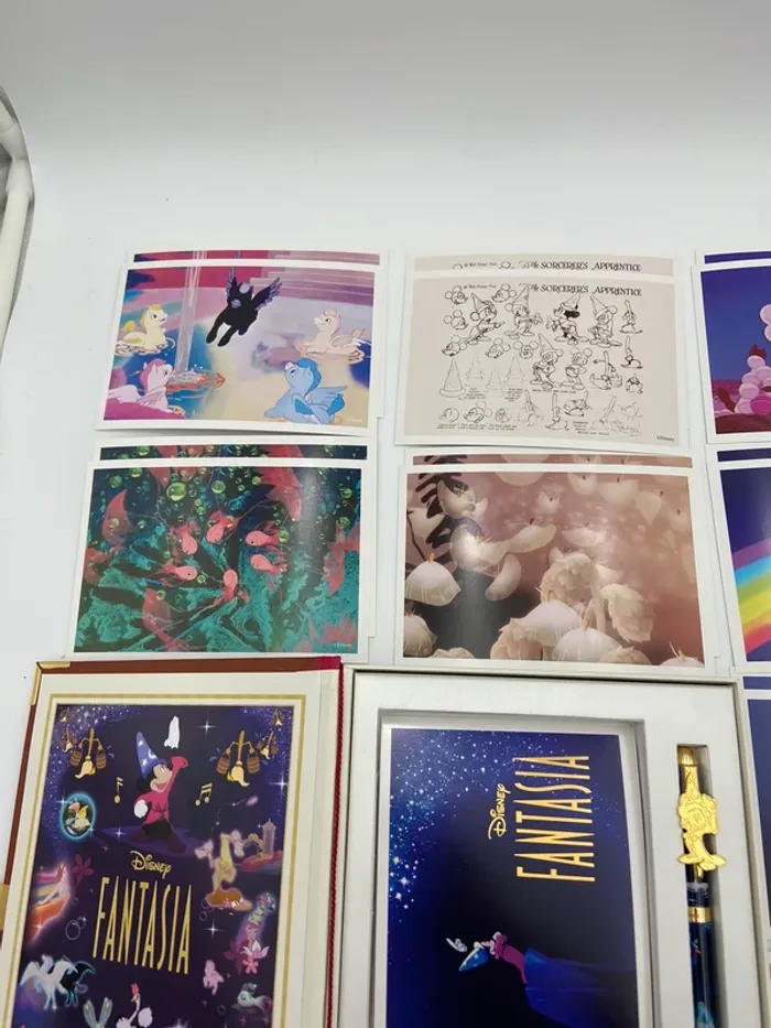 Coffret Disney Fantasia cartes postales et stylos Mickey Mouse - photo numéro 11