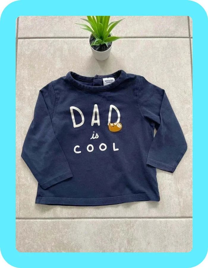 👶 Mignon T-shirt Manches Longues 18 mois Tape à l'œil 👕