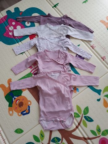 Lot de 5 bodies fille