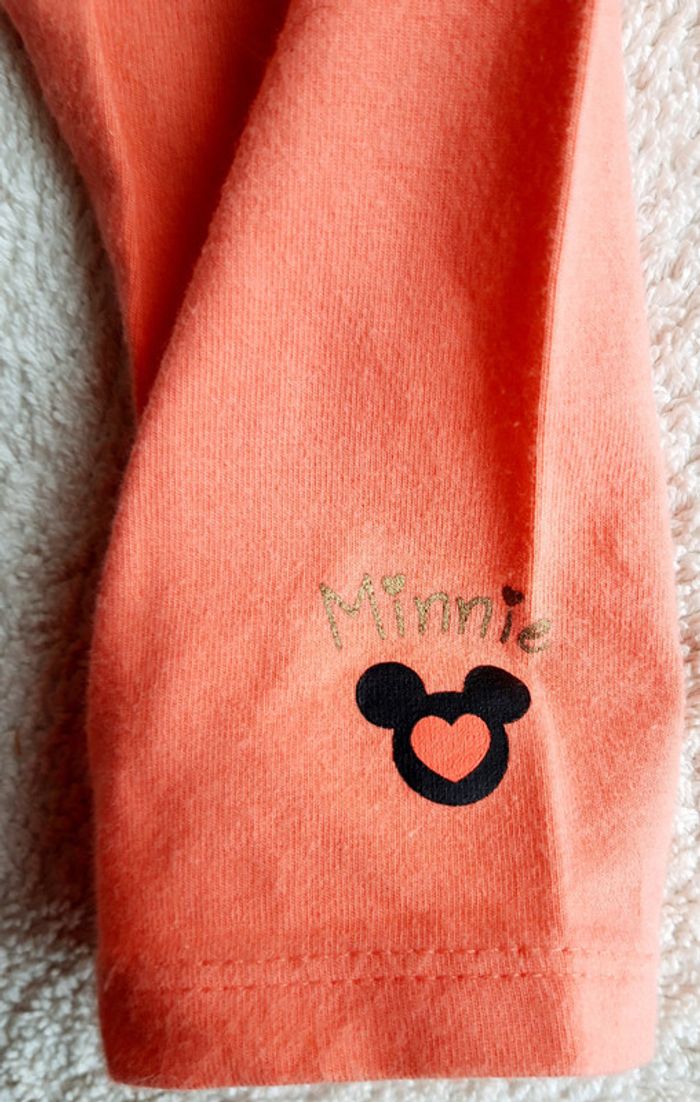 Legging fille couleur corail -18-24 mois Minnie - Disney - photo numéro 2