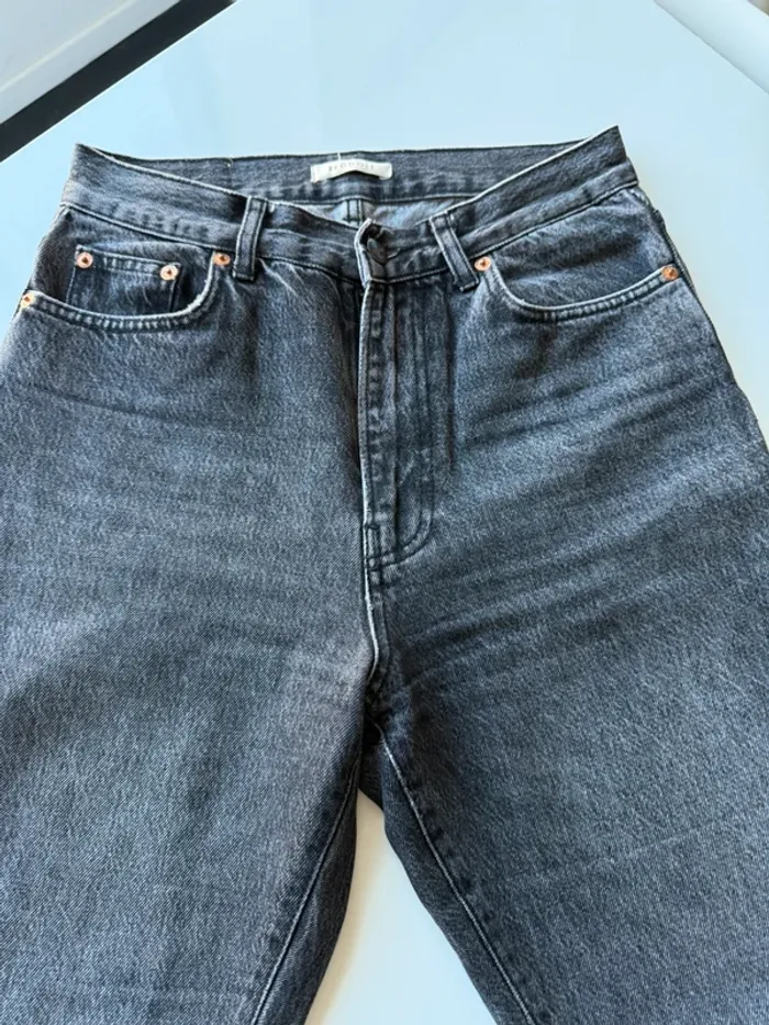 Jeans noir ragdoll taille haute