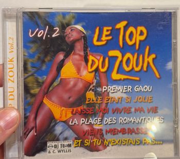CD compilation, 2002, le Top du zouk Vol 2