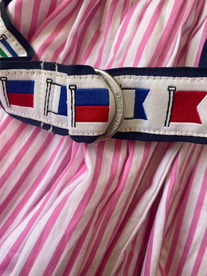 Robe rose avec ceinture Ralph Lauren 2 ans - photo numéro 5