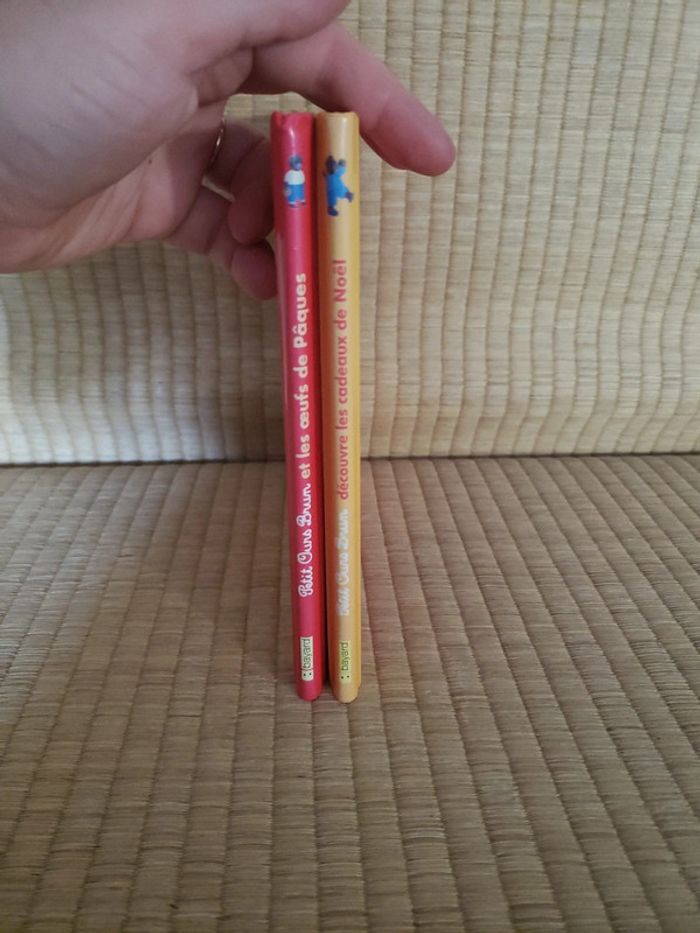 2 livres petit ours brun - photo numéro 2