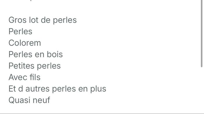 Perles - photo numéro 2