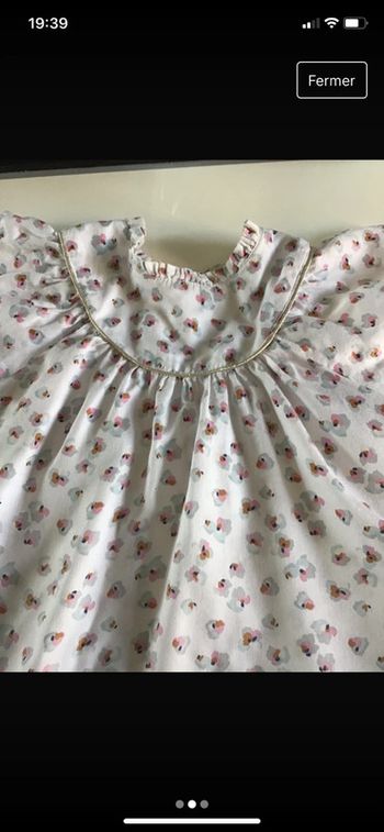 Blouse à motifs galon doré