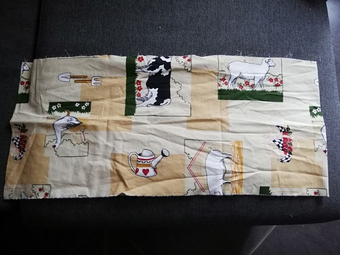 Tissu 1m35x29cm - photo numéro 3