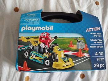 Valisette playmobil karting 9322