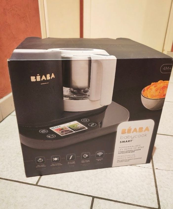 Robot  cuiseur Baby Cook Smart Beaba Connecter  neuf
