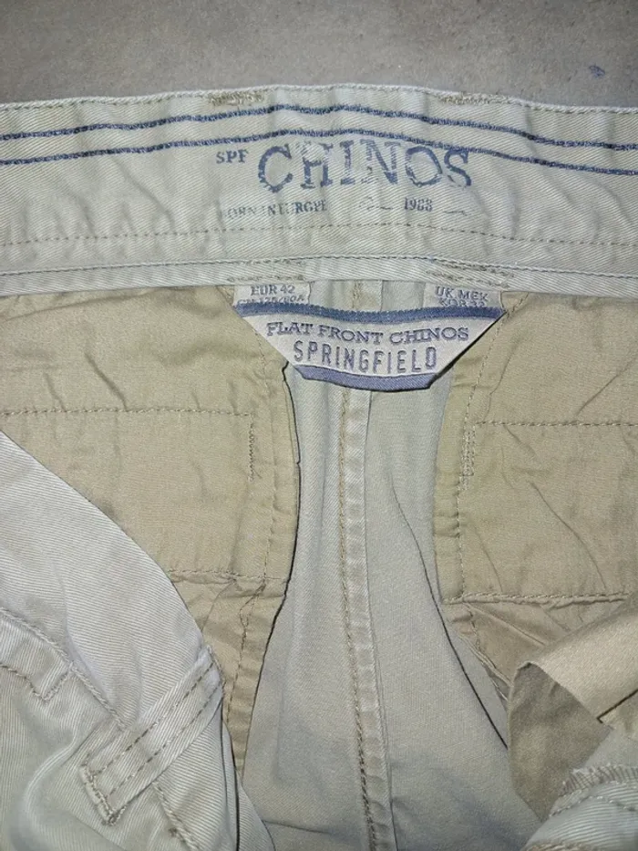 Chinos pantalon Springfield - photo numéro 5