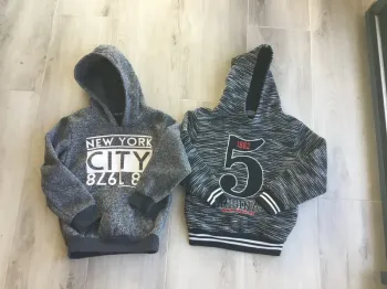Lot sweats chauds garçon