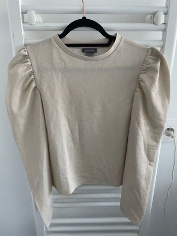 Teeshirt manche ballons festif paillettes - Primark taille 40 